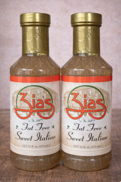 Zia's Fat Free Sweet Italian Dressing - Case (6 Bottles)