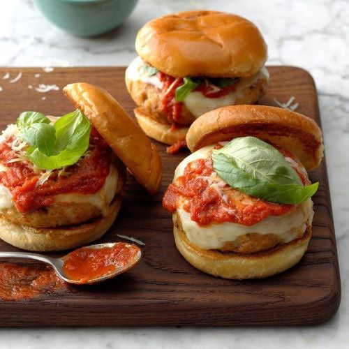 Italian Chicken Burgers