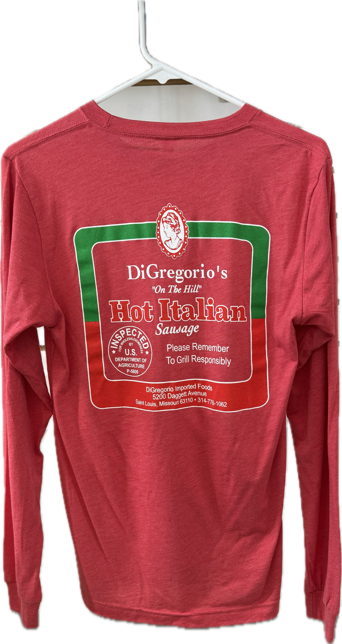 DiGregorio's Hot Italian Sausage - Long Sleeve