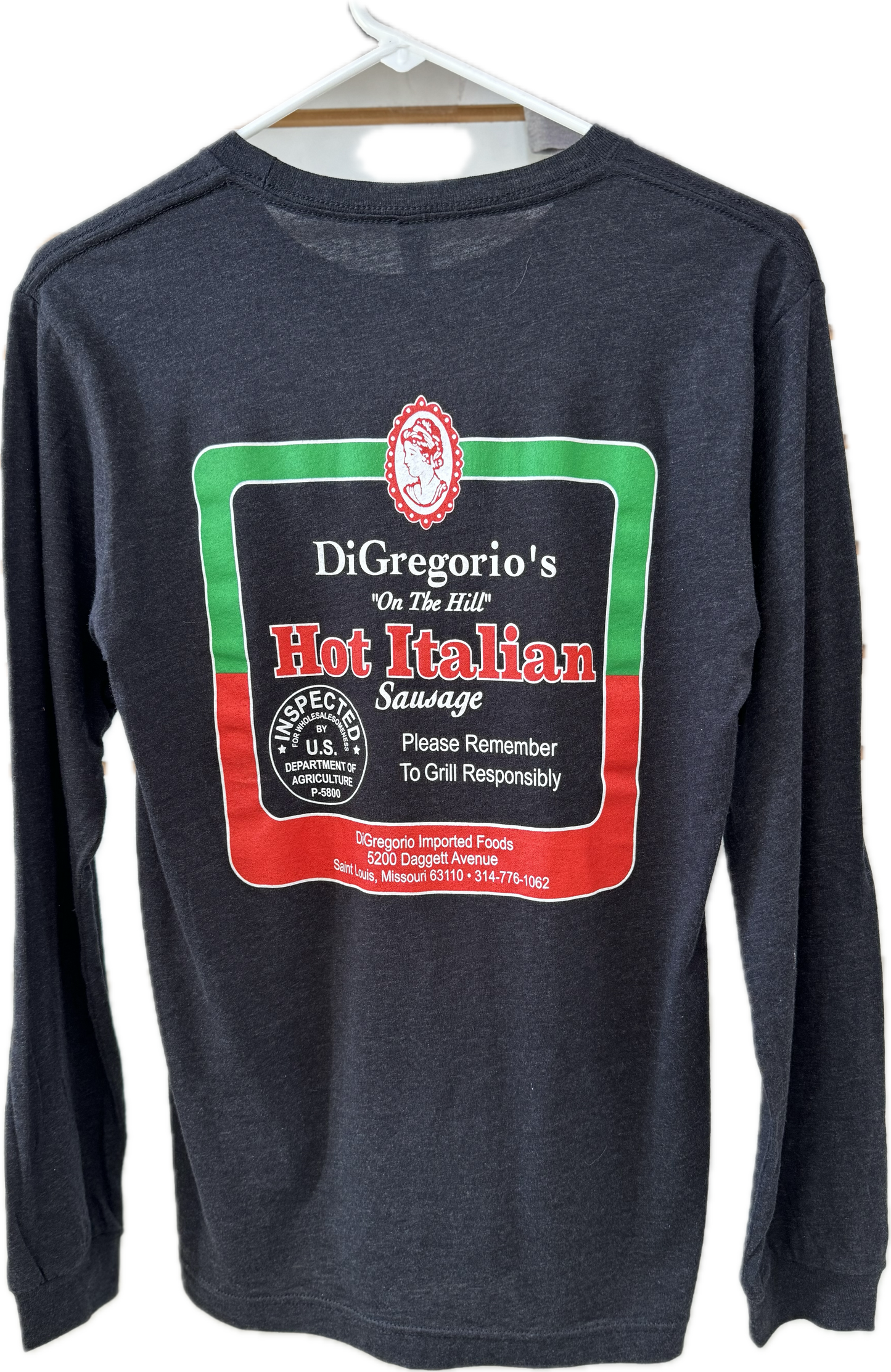 DiGregorio's Hot Italian Sausage - Long Sleeve