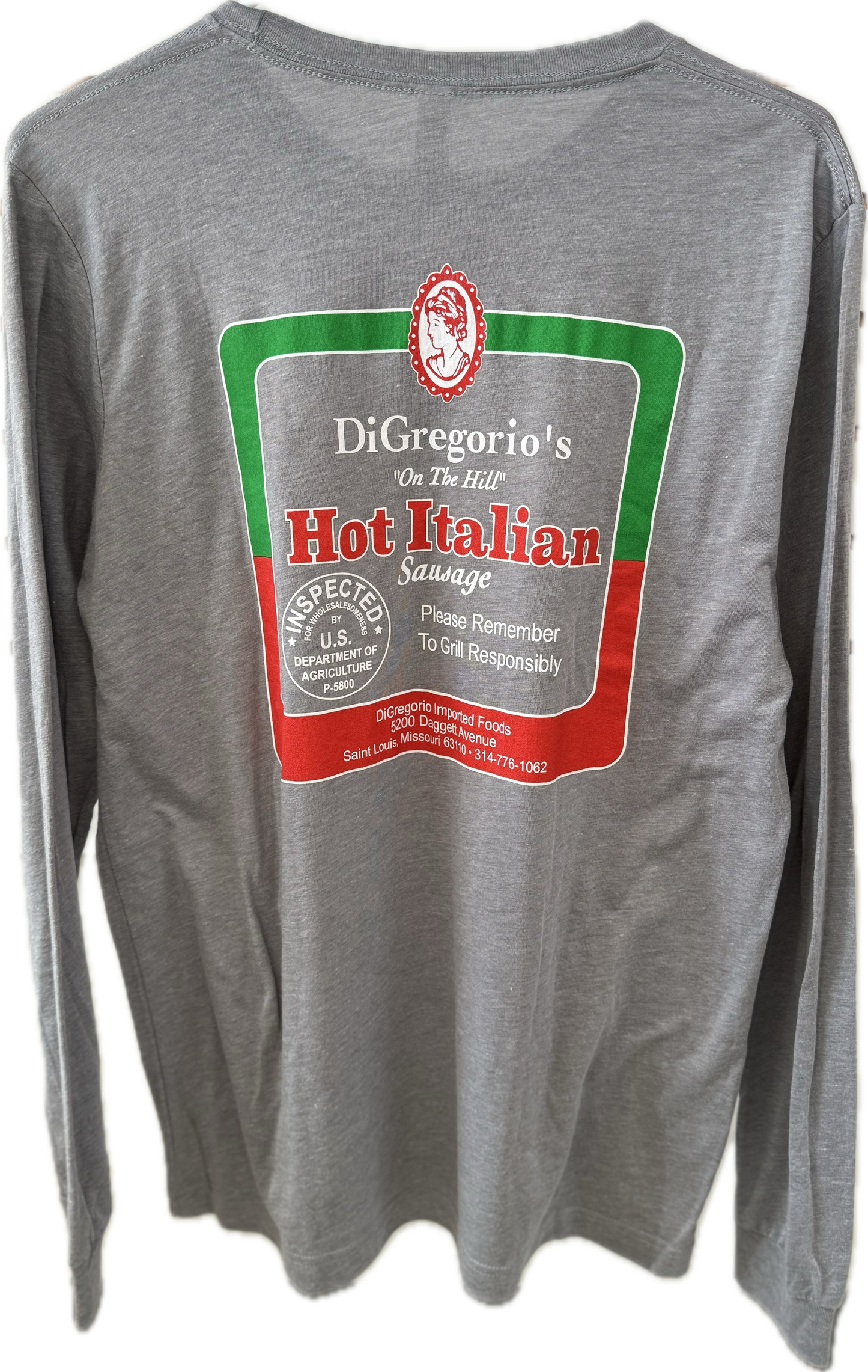 DiGregorio's Hot Italian Sausage - Long Sleeve