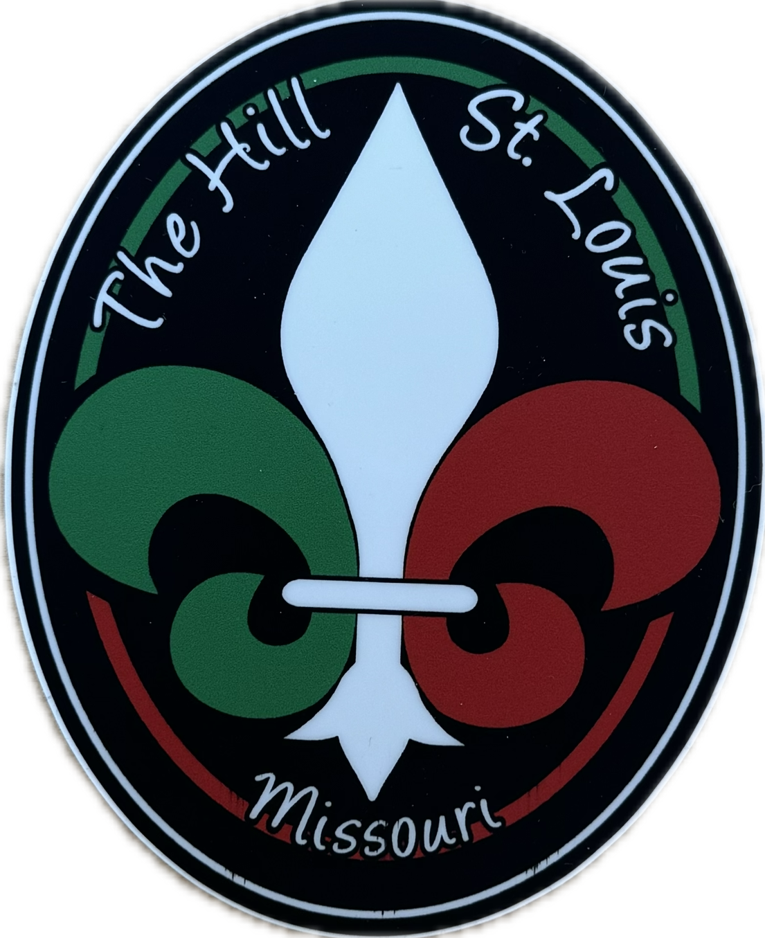 “The Hill” Fleur-de-lis Sticker