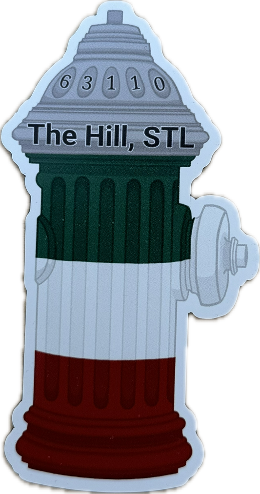 "The Hill" Fire Hydrant Magnet